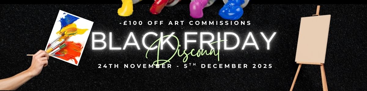 A Soulful Black Friday Invitation: £100 Off Custom Art That Speaks to Your Soul